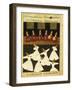 Konya Whirling Dervishes Ritual, 16th Century, Ottoman Miniature of the Anatolian School-null-Framed Giclee Print