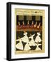 Konya Whirling Dervishes Ritual, 16th Century, Ottoman Miniature of the Anatolian School-null-Framed Giclee Print