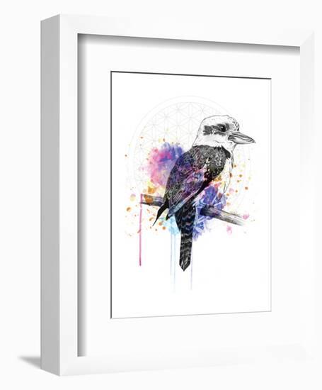 Kookaburra-Karin Roberts-Framed Art Print