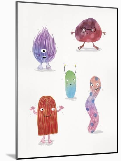 Kooky Friends - Fun-Archie Stone-Mounted Giclee Print