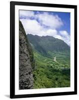 Koolau Mountains on Windward Oahu-James Randklev-Framed Photographic Print