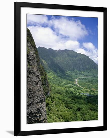 Koolau Mountains on Windward Oahu-James Randklev-Framed Photographic Print