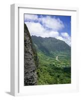 Koolau Mountains on Windward Oahu-James Randklev-Framed Photographic Print