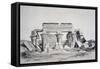 Koom-Ombos, Egypt, 1843-George Moore-Framed Stretched Canvas