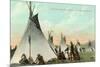 Kootenai Encampment near Kalispell, Montana-null-Mounted Premium Giclee Print