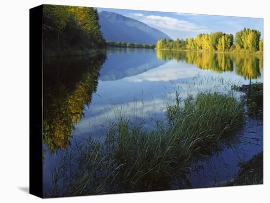 Kootenai River, Kootenai National Wildlife Refuge, Idaho, USA-Charles Gurche-Stretched Canvas