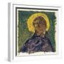 Kopf eines Heiligen (Head of a Saint), c.1913-Egon Schiele-Framed Premium Giclee Print