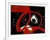 Kopf-Joan Miro-Framed Art Print