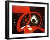 Kopf-Joan Miro-Framed Art Print