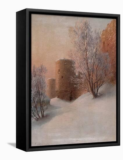 Koporye Fortress-Gavriil Pavlovich Kondratenko-Framed Stretched Canvas