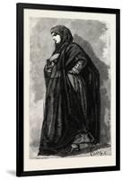 Koptic Woman Going to Church. Egypt, 1879-null-Framed Giclee Print