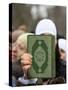 Koran Being Held During a Muslim Demonstration, Paris, France, Europe-Godong-Stretched Canvas