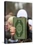 Koran Being Held During a Muslim Demonstration, Paris, France, Europe-Godong-Stretched Canvas