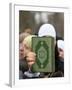 Koran Being Held During a Muslim Demonstration, Paris, France, Europe-Godong-Framed Photographic Print