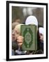 Koran Being Held During a Muslim Demonstration, Paris, France, Europe-Godong-Framed Photographic Print