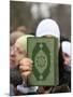 Koran Being Held During a Muslim Demonstration, Paris, France, Europe-Godong-Mounted Photographic Print