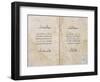 Koran Printed in Arabic, 1537-P. & A. Baganini-Framed Giclee Print