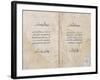 Koran Printed in Arabic, 1537-P. & A. Baganini-Framed Giclee Print