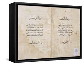 Koran Printed in Arabic, 1537-P. & A. Baganini-Framed Stretched Canvas