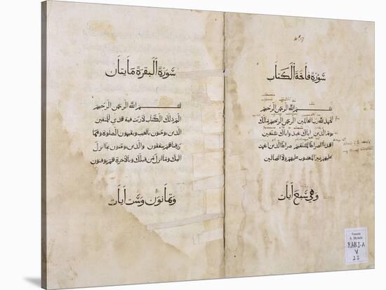 Koran Printed in Arabic, 1537-P. & A. Baganini-Stretched Canvas