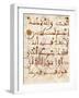 Koran Written in Arabic Calligraphy-null-Framed Art Print