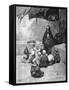 Koranic School Oujda Morocco 1900-Chris Hellier-Framed Stretched Canvas