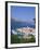 Korcula Island, Town Skyline and Coastline, Korcula, Adriactic Islands, Croatia-Steve Vidler-Framed Photographic Print