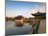 Korea, Gyeongsangbuk-Do, Gyeongju, Anapji Pond-Jane Sweeney-Mounted Photographic Print