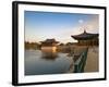 Korea, Gyeongsangbuk-Do, Gyeongju, Anapji Pond-Jane Sweeney-Framed Photographic Print