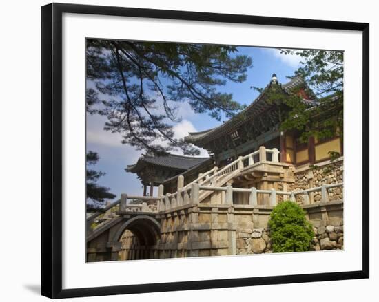 Korea, Gyeongsangbuk-Do, Gyeongju, Bulguksa Temple-Jane Sweeney-Framed Photographic Print