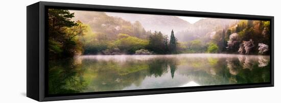 Korea Landscape Photograph-null-Framed Stretched Canvas