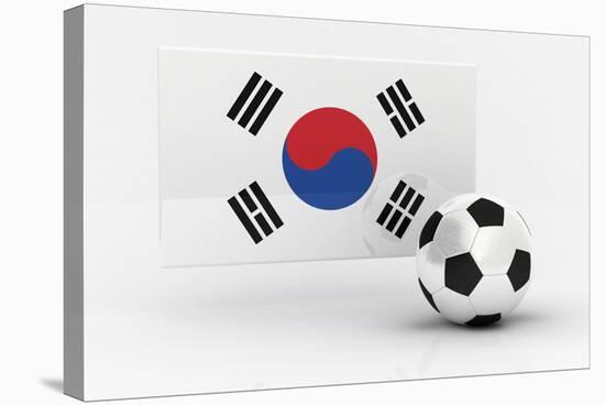 Korea Republic Soccer-badboo-Stretched Canvas