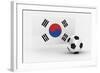 Korea Republic Soccer-badboo-Framed Art Print