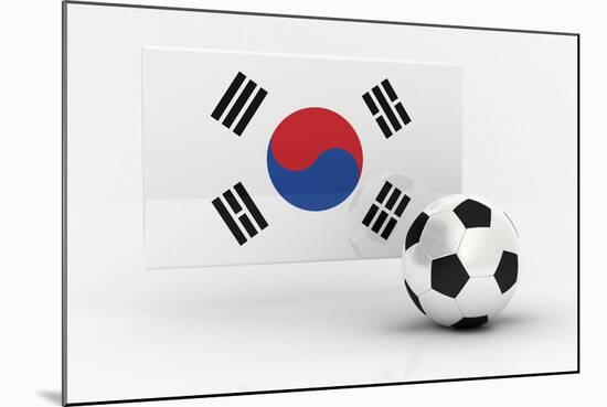 Korea Republic Soccer-badboo-Mounted Art Print