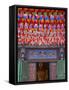 Korea, Seoul, Gangnam, Bongeunsa Temple, Lanterns, Lotus Lantern Festival Celebrations for Bhuddda'-Jane Sweeney-Framed Stretched Canvas