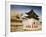 Korea, Seoul, Gyeongbokgung Palace, Haetae, a Stone Mythical Creature Infront of Gwanghwamun - the -Jane Sweeney-Framed Photographic Print