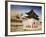 Korea, Seoul, Gyeongbokgung Palace, Haetae, a Stone Mythical Creature Infront of Gwanghwamun - the -Jane Sweeney-Framed Photographic Print