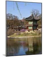 Korea, Seoul, Gyeongbokgung Palace, Hyangwonjeong Pavilion-Jane Sweeney-Mounted Photographic Print