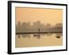 Korea, Seoul, Yeouido, View of City from Hangang Riverside Park at Dawn-Jane Sweeney-Framed Photographic Print