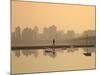 Korea, Seoul, Yeouido, View of City from Hangang Riverside Park at Dawn-Jane Sweeney-Mounted Photographic Print