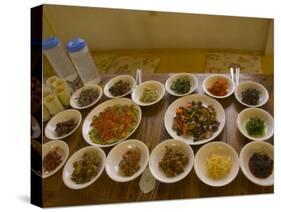 Korean Dishes, Gayasan National Park, South Korea-Ellen Clark-Stretched Canvas