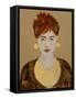 Korean Lady with Bronze Age Jewellery-Susan Adams-Framed Stretched Canvas