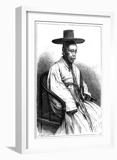 Korean Man, 19th Century-E Ronjat-Framed Giclee Print