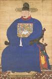Portrait of a Scholar-Official in a Pink Robe, 19th century-Korean School-Giclee Print