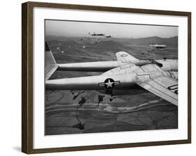 Korean War Airborne-Max Desfor-Framed Photographic Print