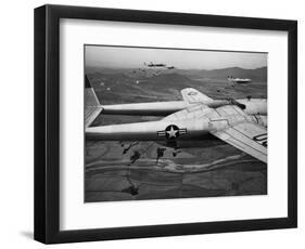 Korean War Airborne-Max Desfor-Framed Photographic Print