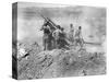 Korean War: Artillery-null-Stretched Canvas
