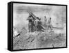 Korean War: Artillery-null-Framed Stretched Canvas