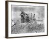 Korean War: Artillery-null-Framed Photographic Print