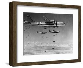 Korean War: B-29 Bombers-null-Framed Photographic Print